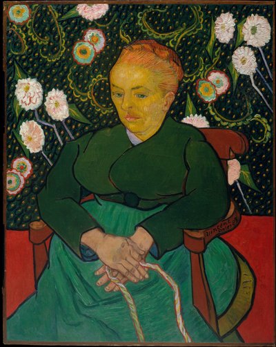 Woman Rocking a Cradle by Vincent van Gogh